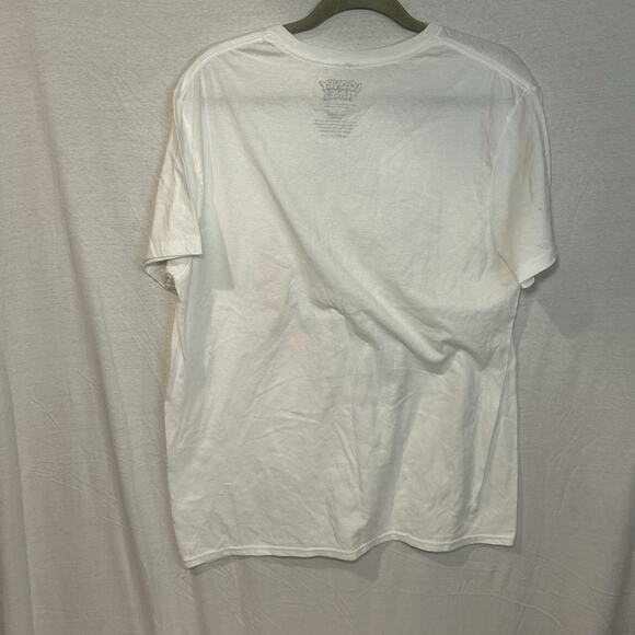 Warner Bros Looney Tunes Graphic T-shirt Size Large Bugs Bunny And Friends - Picture 3 of 6